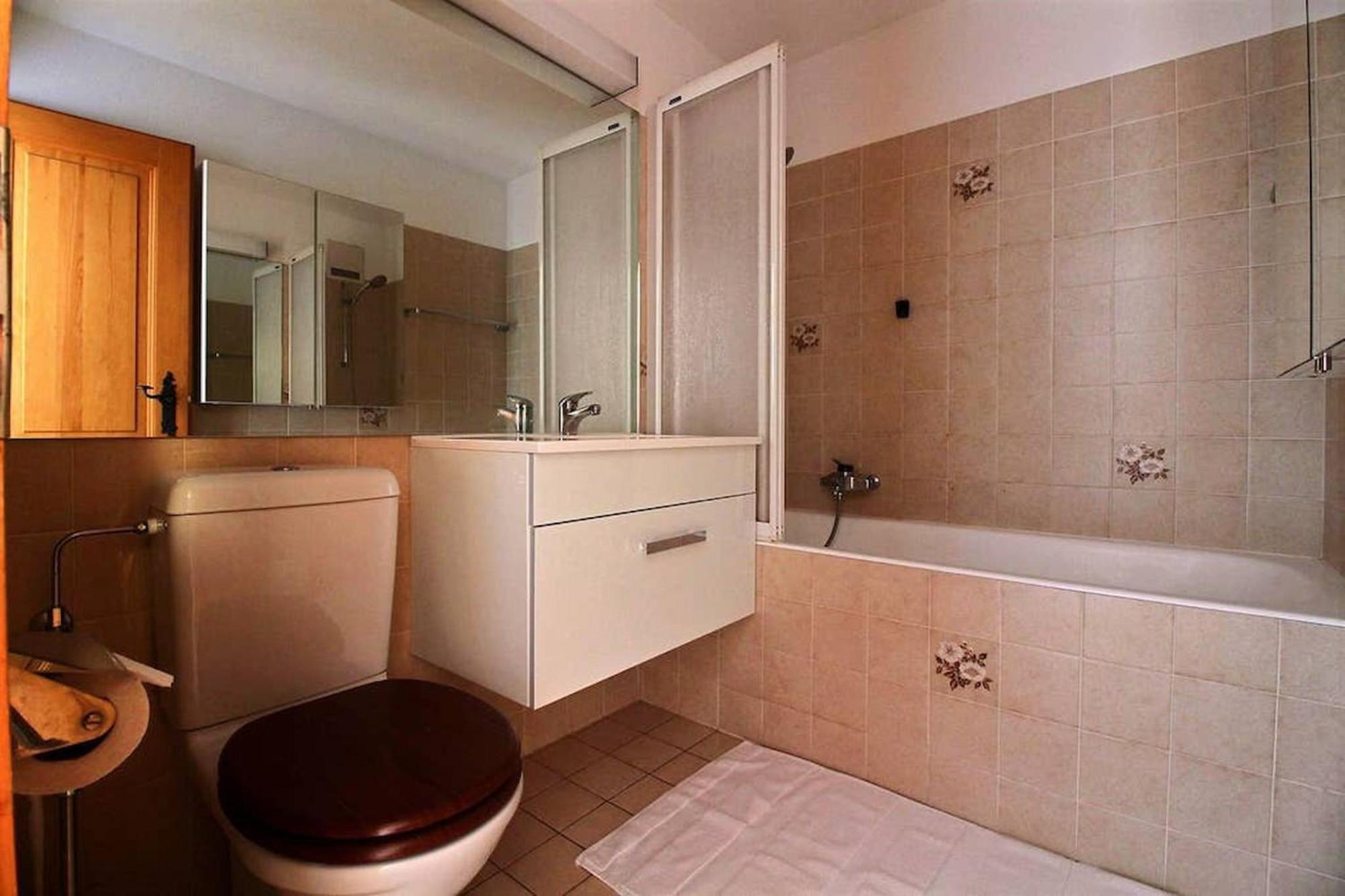 3 bedrooms Médran balcon cheminée Verbier Buitenkant foto