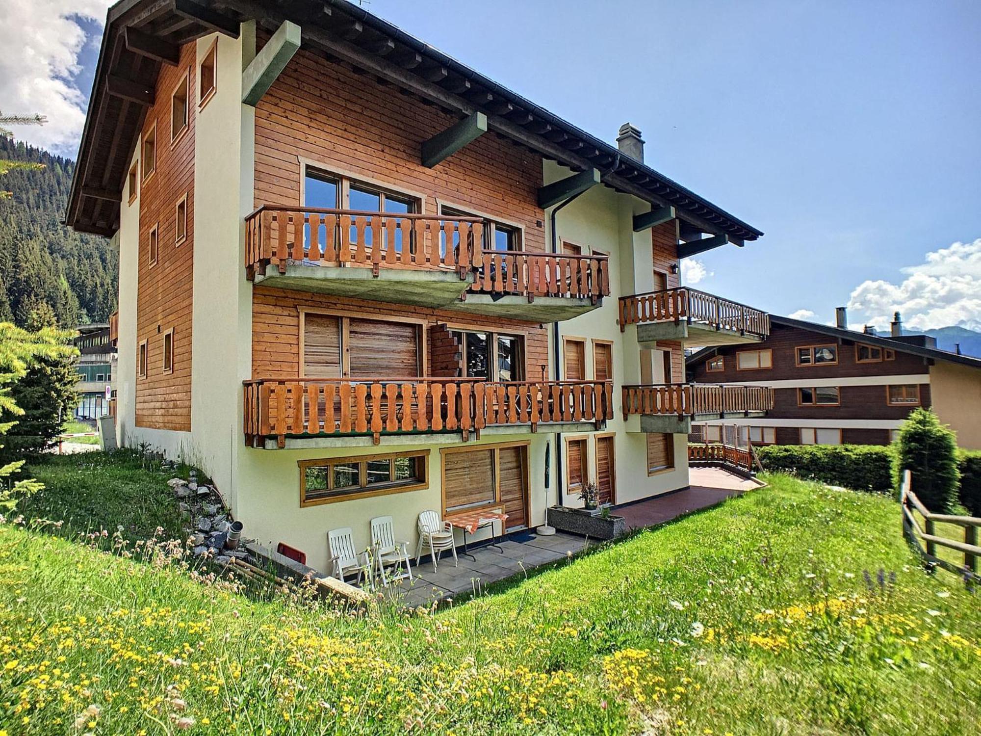 3 bedrooms Médran balcon cheminée Verbier Buitenkant foto